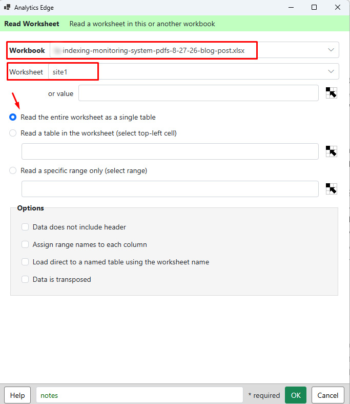 پیاده سازی URL Validation API در Analytics Edge.