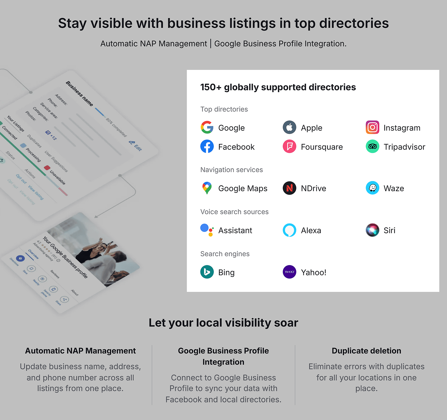 Semrush – Listings Management – Directories