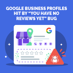 حساب‌های کسب و کار Google تحت تأثیر خطای «هنوز نظری ندارید».